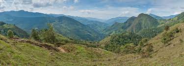 panoramic view of the Andes mountains