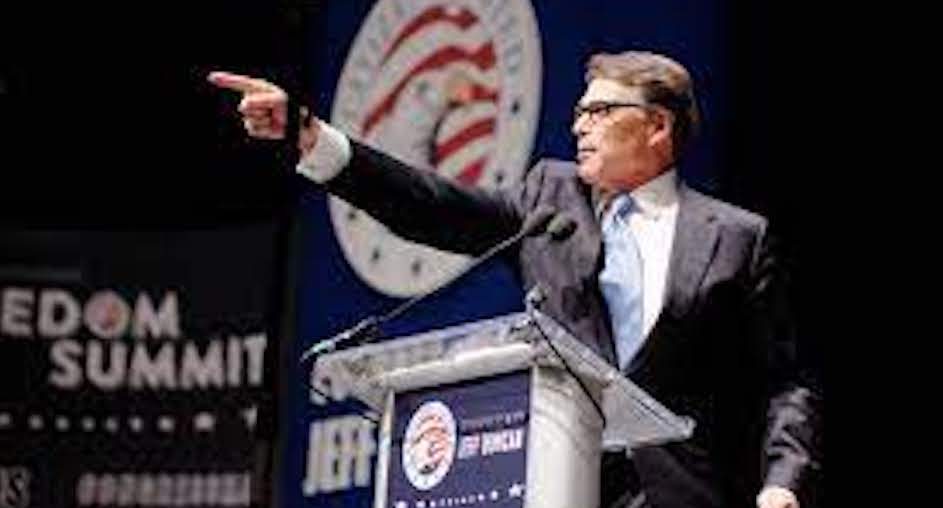 Il governatore del Texas Rick Perry